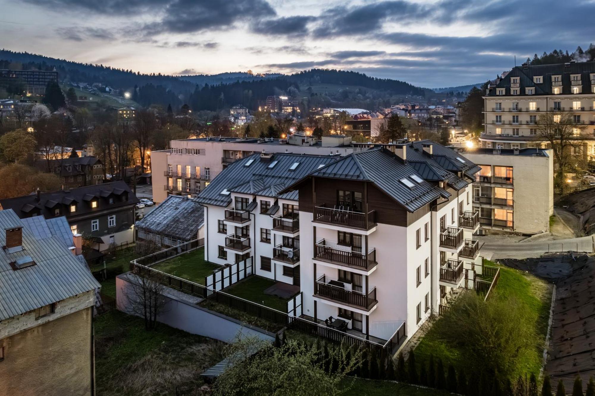 Apartamenty Sun & Snow Centrum Cicha Krynica Zdroj Dış mekan fotoğraf